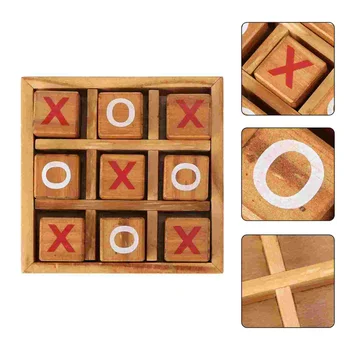 1 Комплект деревянных настольных игр для родителей и детей, интеллектуальная игра для отдыха, игрушка