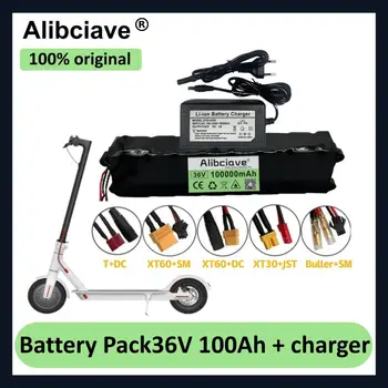 10 s3p 36V 100000mAh 36v аккумуляторная батарея для электрического литиевого скутера 18650 M365 36v скутер для аккумулятора + зарядное устройство