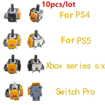 10 шт. ДЛЯ PS4 PS5 XBOX One Серии X/S Джойстики с эффектом Холла, Электромагнитный Аналоговый джойстик Третьего поколения Высокой точности