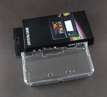 10ШТ высококачественный Прозрачный Жесткий Хрустальный Защитный Чехол для игровой консоли 3DS Protector Case