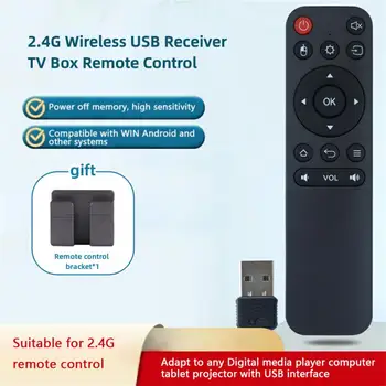 2.4 G USB Беспроводной приемник дистанционного управления TV Box BLE 5.0 Android Smart TV Box и беспроводная бытовая электроника для ПК / ТВ
