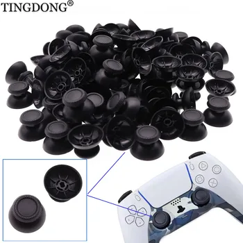 200шт Черных 3D колпачков для джойстиков для Sony PlayStation 5 PS5 Контроллер DualSense Аналоговый джойстик для джойстиков для большого пальца Крышка рукоятки