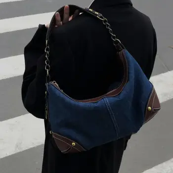2023 Новые Винтажные Женские сумки европейского дизайнера Demin, женские сумки через плечо, роскошная сумка-бродяга от бренда Female Girl через плечо