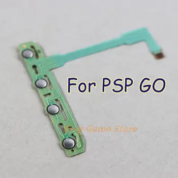 50 компл./лот Замена для PSP Go Проводящая накладка для PlayStation Кнопка регулировки громкости Левая правая Лента гибкого кабеля для PSP GO
