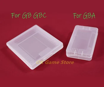50 шт./лот Замена для GBA Пластиковых игровых картриджей card cover box для Nintendo GameBoy GB GBC GBP GBA SP
