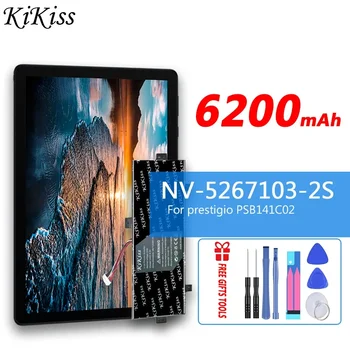 6200 мАч KiKiss Аккумулятор NV-5267103-2S NV52671032S Для prestigio PSB141C02 Smartbook 141 C2 Ноутбук Bateria