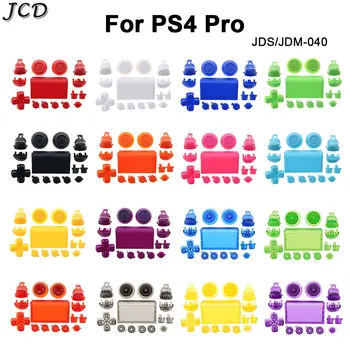 JCD Полный Набор Джойстиков Dpad R1 L1 R2 L2 Клавиша Направления ABXY Кнопки JDS-040 JDM-040 Для Контроллера Sony PS4 Pro Slim