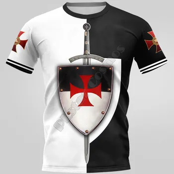 PLstar Cosmos Knights Templar, футболки с 3D принтом, женские для мужчин, Летние Повседневные футболки, Футболки с коротким рукавом, Стиль с коротким рукавом-2