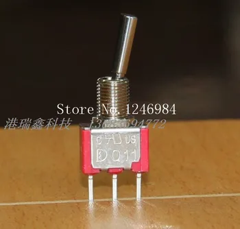 [SA] T8013U-C одинарная плоская ручка для напильника 3 фута 2-контактный 1MS1 маленький тумблер M6.35 покачал головой Q11 Deli Wei-50 шт./лот