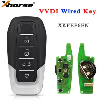Xhorse XKFEF6EN Проволочные Универсальные Пульты Дистанционного Управления Автомобильными Ключами для VVDI2 VVDI MINI Key Tool MAX Pro Keys Программатор