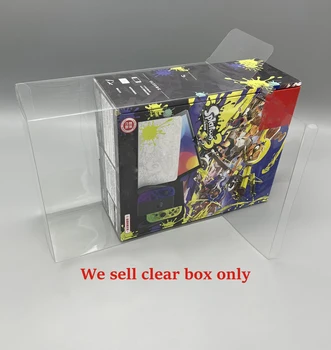 ZUIDID для прозрачной коробки для переключателя, защитная крышка для OLED Splatoon3, дисплей, ПЭТ пластиковая коробка