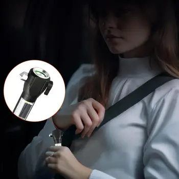 Автомобильный молоток безопасности Автоматический Аварийный Выключатель стеклопакета, Молоток для ремня безопасности со светоотражающей лентой, спасательный комплект