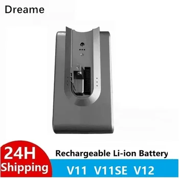 Адаптируемый Аккумулятор Dreame Vacuum Cleaner V11 V12 для Mijia Dreame V10Pro V12Pro 25,2 В 3000 мАч Литиевая Батарея