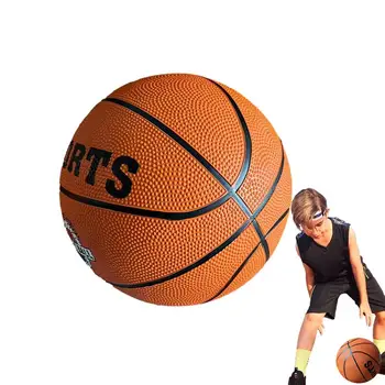 Баскетбольный мяч на открытом воздухе, утолщенный баскетбольный мяч высокой плотности, износостойкие баскетбольные мячи на открытом воздухе для детской юношеской школы