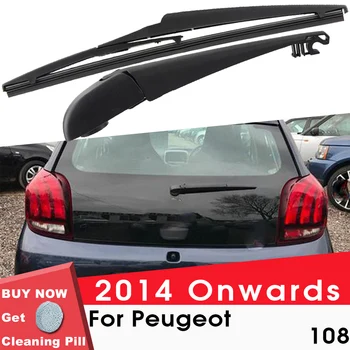 Большинство автомобильных лезвий для рычагов стеклоочистителя заднего стекла Для Peugeot 108 2014 года выпуска, Хэтчбек, Автостайлинг ветрового стекла