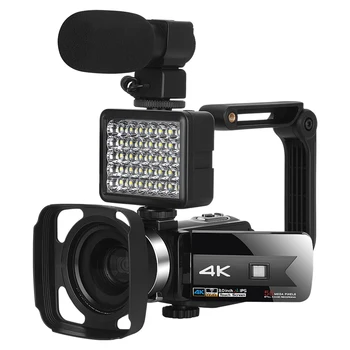 Видеокамера ночного видения 4K Youtube, 16X56-Мегапиксельный цифровой рекордер, 3 