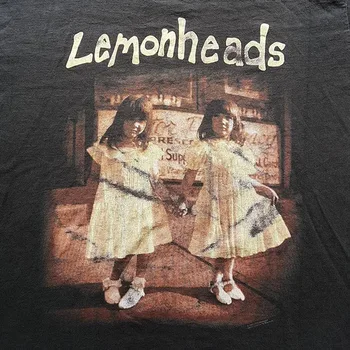 Винтаж 1992 года The Lemonheads My Drug Buddy Черная хлопчатобумажная рубашка унисекс с длинными рукавами