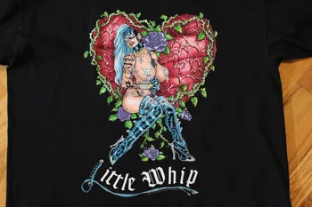 Винтаж 1994 года, черная футболка Glenn Danzig Little Whip T1423