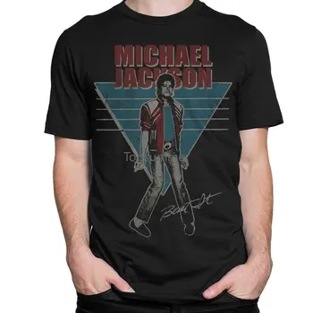 Винтажная футболка Michael Jackson Beat It, 100% хлопок, высококачественная футболка, женские и мужские размеры
