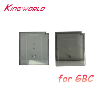 Высококачественный картридж для игровых карт для GBC для GB с прозрачной черной оболочкой, пластиковая крышка корпуса, запасная часть