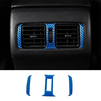 Для Toyota 4Runner 2010-2023 Карбоновое волокно Задняя крышка Воздуховода автомобиля Отделка Аксессуары для интерьера
