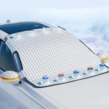 Для Toyota C-HR CHR 2017 2018 2019 2020 2021 Толстые Магнитные Солнцезащитные Козырьки На Лобовое стекло Автомобиля От Замерзания Снега
