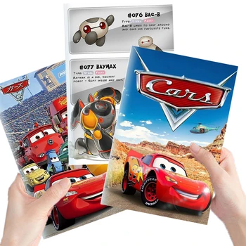 Записная Книжка на нитках формата А5 Cars Disney Pixar Cars 2 3 Игрушечных персонажа Луиджи Рот Лайтнинг МаКкуин Мэтр Шериф Автомобиль Транспортные Средства Записная Книжка