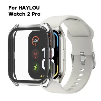 Защитный чехол от царапин + защитная пленка для экрана умных часов HAYLOU Watch 2 с полным покрытием из пленки из закаленного стекла