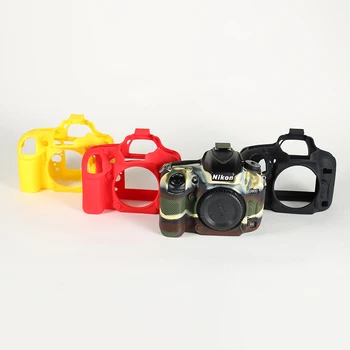 Камера Мягкий Чехол Из Силиконовой Резины Skin Protector Чехол Для Кожи Armor Skin Protectors Сумка Для Nikon D600 D610
