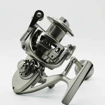 Катушка для рыболовного спиннинга HYD-6000 с цельнометаллическим корпусом из алюминиевого сплава