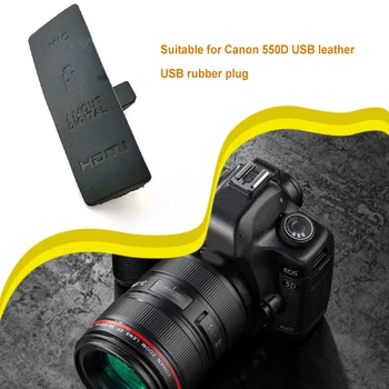 Крышка USB, резинки для видеовыхода, совместимые с HDMI, Гибкая Нижняя крышка дверцы, пылезащитный разъем, резиновые детали USB, цифровая камера