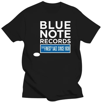 Лейбл NEU BLUE NOTE Records Jazz Music Новая мужская футболка от S до 3XL