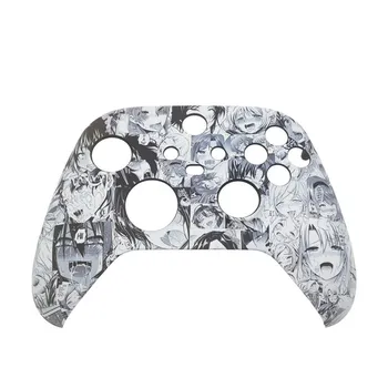 Лимитированная Новая Верхняя лицевая крышка для контроллера Xbox Серии X Замена верхней защитной оболочки для Xbox серии X Белый Черный