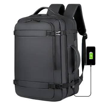 Многофункциональный выдвижной Перезаряжаемый ручной рюкзак большой емкости, мужской Водонепроницаемый Компьютерный рюкзак для деловых поездок
