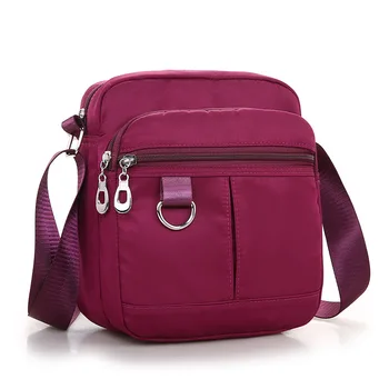 Модная женская сумка-мессенджер, нейлоновая Оксфордская водонепроницаемая сумка через плечо, большая вместительная повседневная дорожная сумка через плечо, сумка для мамы