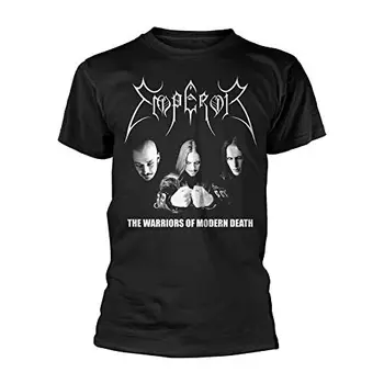 Мужская винтажная футболка Emperor Ix Equilibrium 1999 черного цвета