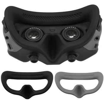 Накладка для глаз для очков DJI Avata 2 Силиконовая накладка для маски, защитный чехол для защиты от утечки света, защитные очки, защитная маска для лица, аксессуар для дрона