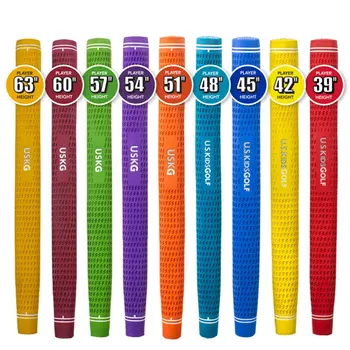 Новая ручка для гольфа Высококачественные резиновые ручки для клюшек для гольфа 1ШТ 9 цветов аксессуары для гольфа