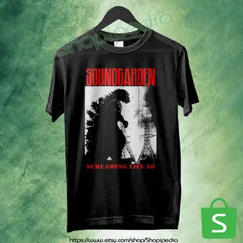 Новинка! Винтажная футболка Soundgarden Screaming Life, футболка с изображением Soundgarden DA06301