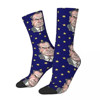 Носки президента Ричарда Никсона Harajuku, сверхмягкие чулки, всесезонные носки, аксессуары для подарков мужчинам и женщинам