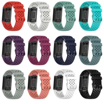 Официальный ремешок для часов Fitbit Charge 5 Ремешок correa Smartwatch спортивный браслет для Fitbit Charge5 ремешок дышащий браслет
