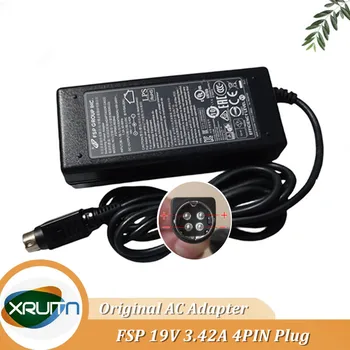 Подлинный адаптер питания переменного тока FSP FSP065-REBN2 19V 3.42A 65W с 4-контактным разъемом для зарядного устройства