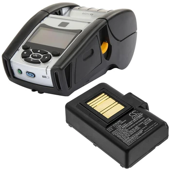 Портативный аккумулятор для принтера емкостью 3400 мАч для Zebra ZQ620, ZQ620HC, ZR628, ZR638, AT16004, BTRY-MPP-34MA1-01, BTRY-MPP-34MAHC1-01