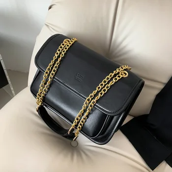 Роскошная сумка, женская сумка черного кофе, дизайнерская сумка подмышками, сумка через плечо, высококачественная сумка-мессенджер из искусственной кожи с клапаном, Бренд Sac A Main