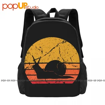 Рюкзак Sun Snail в стиле ретро, многофункциональная тренировочная сумка для хранения с принтом большой емкости