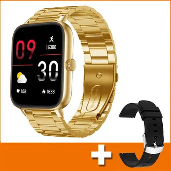 Смарт-часы с быстрой зарядкой для мужчин и женщин, золотые смарт-часы, золотые смарт-часы для Android IOS, фитнес-трекер, смарт-часы Trosmart G90