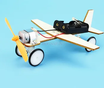 Технология деревянного планирующего самолета небольшая производственная штуковина самодельный авиационный материал игрушки для научных экспериментов ручной работы