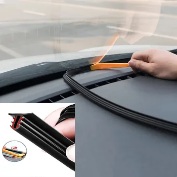 Универсальная уплотнительная прокладка приборной панели автомобиля, Шумоизоляция аксессуаров для автомобиля E39, Уплотнитель капота Bmw, Нано резина