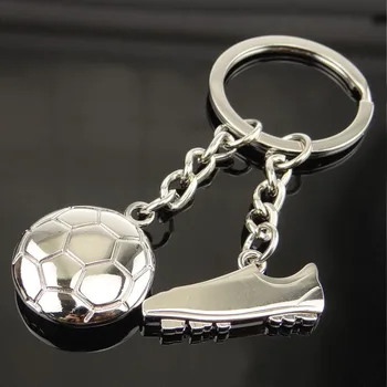 Футбол Футбольная обувь брелок для ключей Футбольный брелок брелки Ювелирные Изделия Подарок футбольному клубу