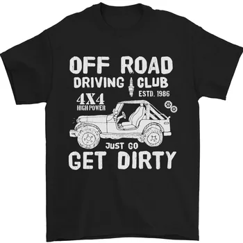 Футболка Off Road Guide Club Get Dirty 4x4 Fun из 100% хлопка